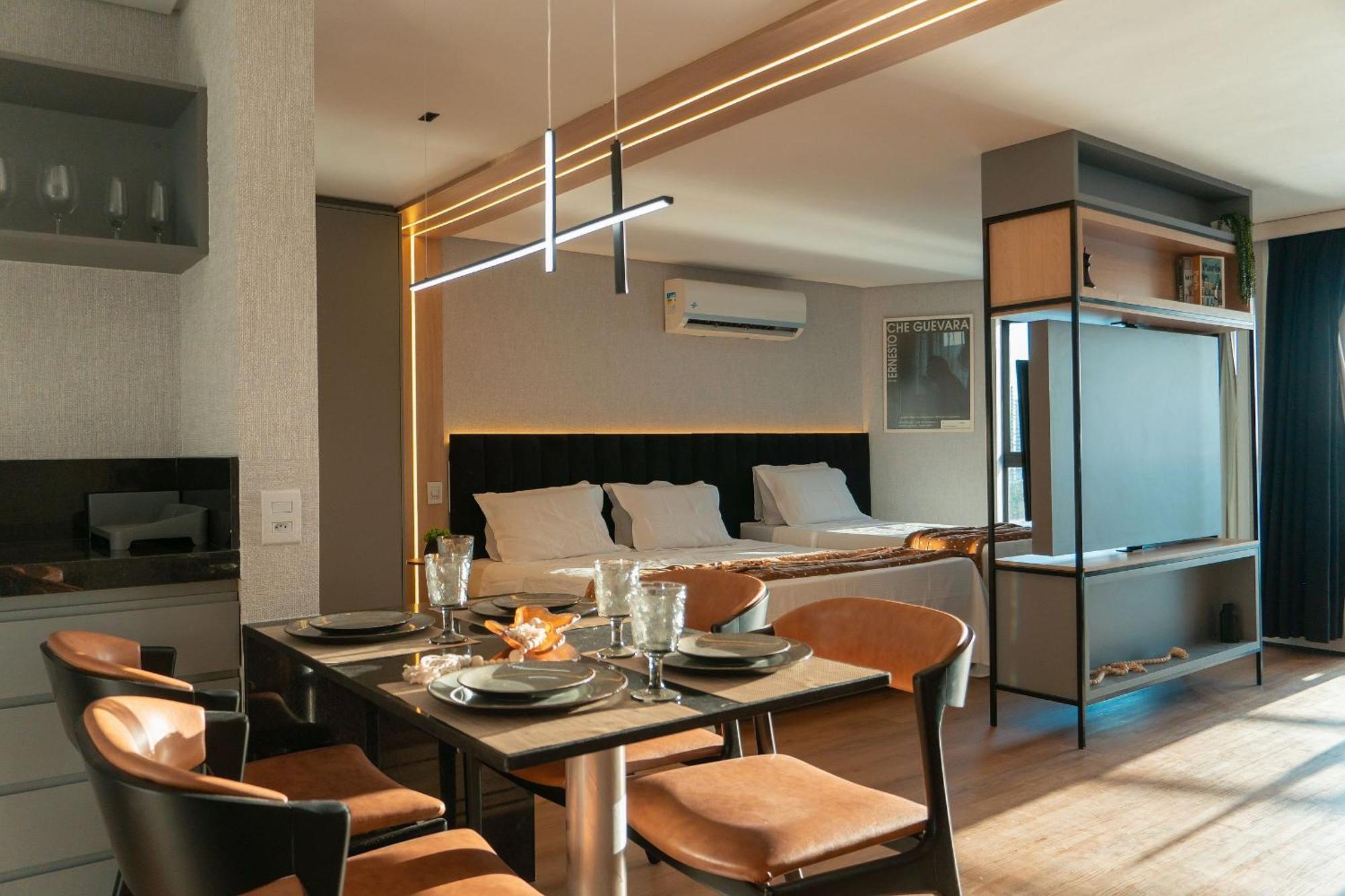 Apartamento Apartamento Luxo No Iate Plaza - Vista Incrivel! *